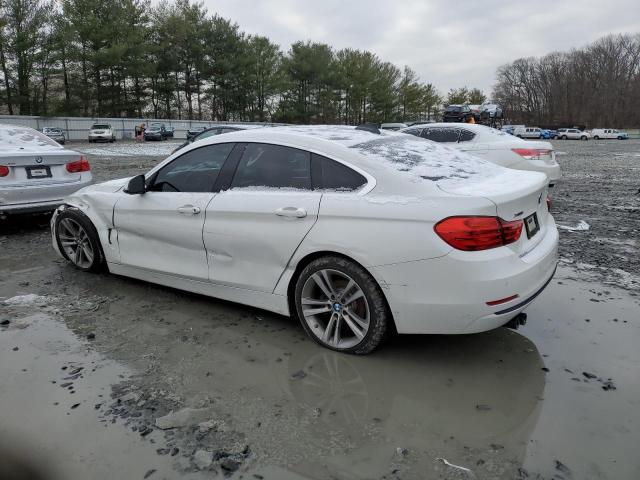 WBA4F9C56HG439957 - 2017 BMW 430XI GRAN COUPE WHITE photo 2