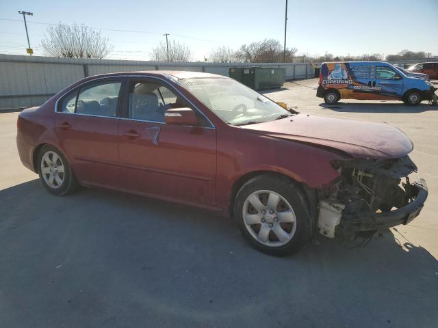 KNAGE228495308820 - 2009 KIA OPTIMA LX MAROON photo 4