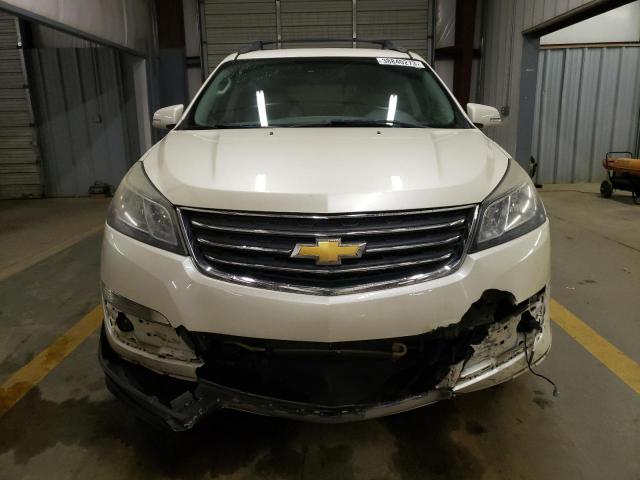 1GNKRJKD8EJ200413 - 2014 CHEVROLET TRAVERSE LTZ WHITE photo 5