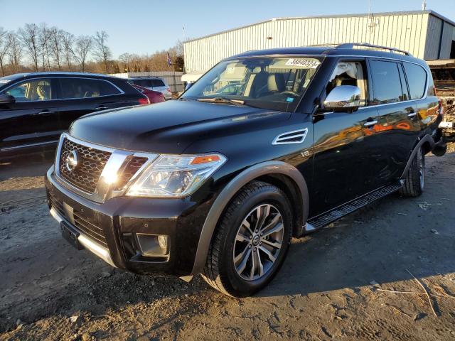 JN8AY2ND4J9059493 - 2018 NISSAN ARMADA SV BLACK photo 1