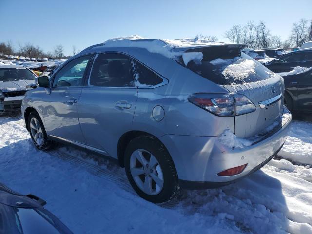 2T2BK1BA5CC147886 - 2012 LEXUS RX 350 SILVER photo 2