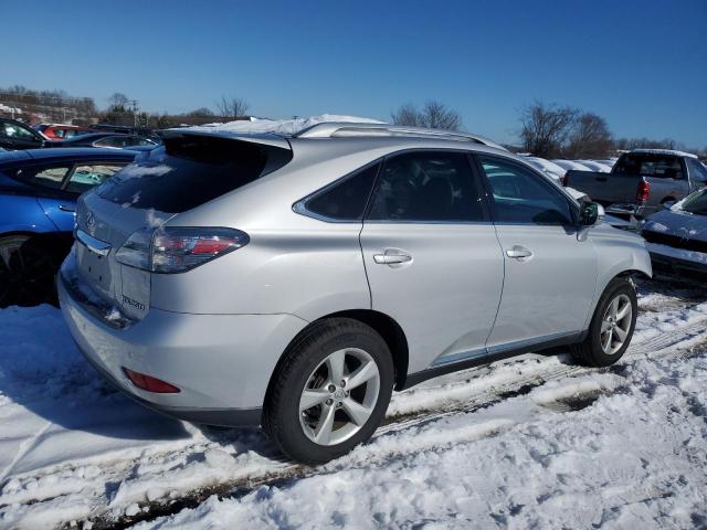 2T2BK1BA5CC147886 - 2012 LEXUS RX 350 SILVER photo 3