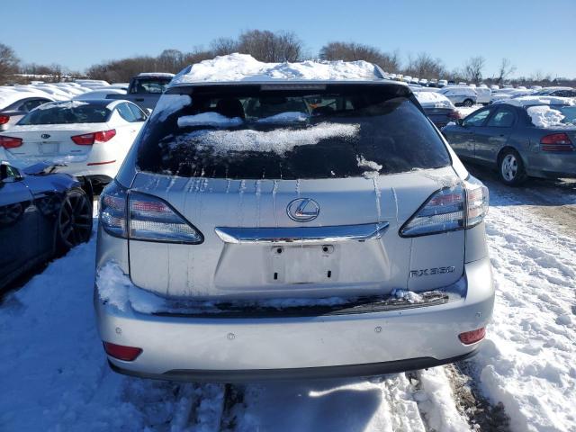 2T2BK1BA5CC147886 - 2012 LEXUS RX 350 SILVER photo 6