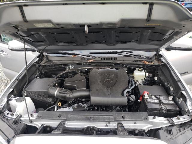 3TMCZ5AN1MM413722 - 2021 TOYOTA TACOMA DOUBLE CAB 银色 照片 11