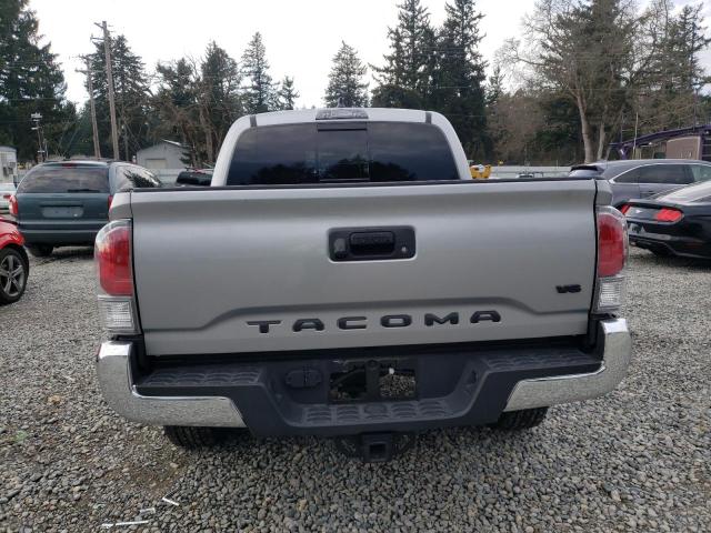 3TMCZ5AN1MM413722 - 2021 TOYOTA TACOMA DOUBLE CAB 银色 照片 6