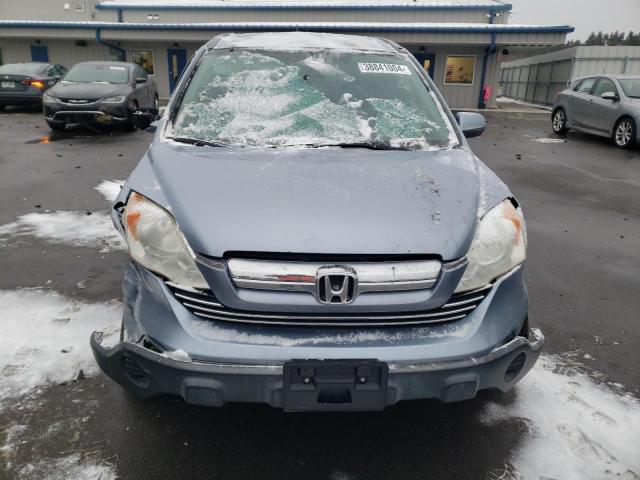 JHLRE48759C023371 - 2009 HONDA CR-V EXL BLUE photo 5