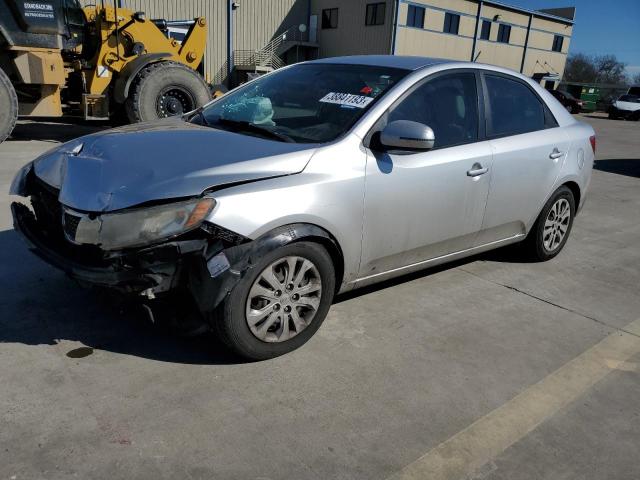 KNAFU4A21C5534568 - 2012 KIA FORTE EX SILVER photo 1