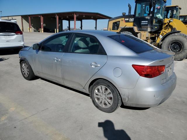 KNAFU4A21C5534568 - 2012 KIA FORTE EX SILVER photo 2