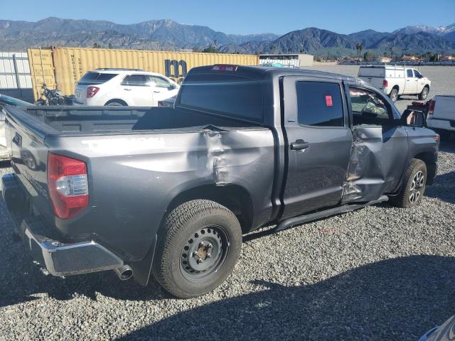 5TFDY5F14KX833625 - 2019 TOYOTA TUNDRA CREWMAX SR5 GRAY photo 3