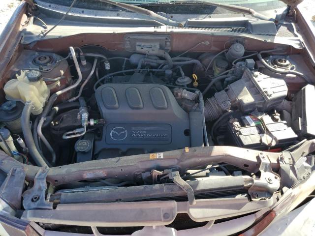 4F2YU07181KM54105 - 2001 MAZDA TRIBUTE DX 勃艮第红 照片 12