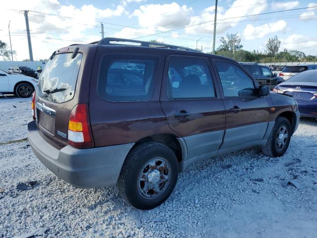 4F2YU07181KM54105 - 2001 MAZDA TRIBUTE DX BURGUNDY photo 3