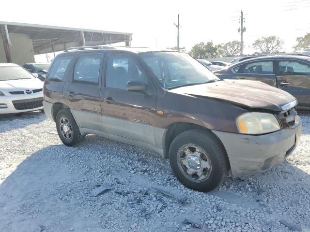 4F2YU07181KM54105 - 2001 MAZDA TRIBUTE DX BURGUNDY photo 4