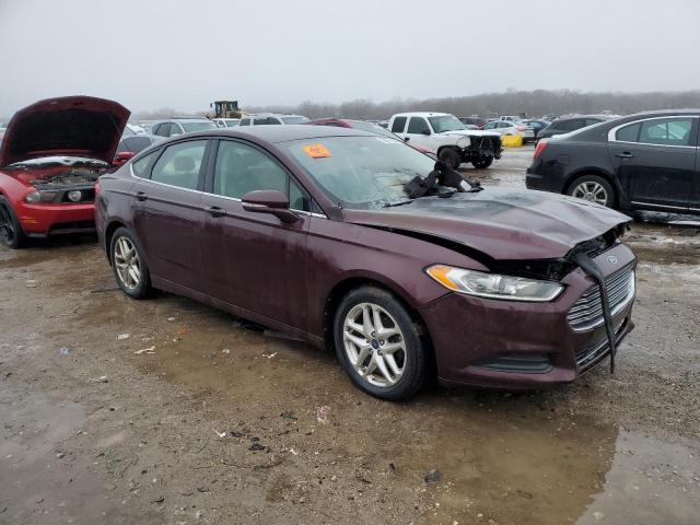 3FA6P0HR3DR108178 - 2013 FORD FUSION SE MAROON photo 4