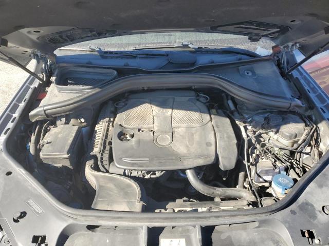 4JGDA5HB3CA016978 - 2012 MERCEDES-BENZ ML 350 4MATIC GRAY photo 12