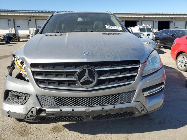 4JGDA5HB3CA016978 - 2012 MERCEDES-BENZ ML 350 4MATIC GRAY photo 5