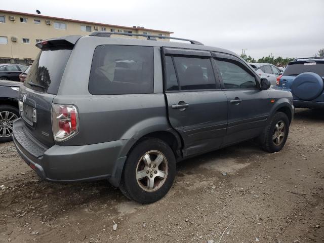 5FNYF18557B008047 - 2007 HONDA PILOT EXL GRAY photo 3