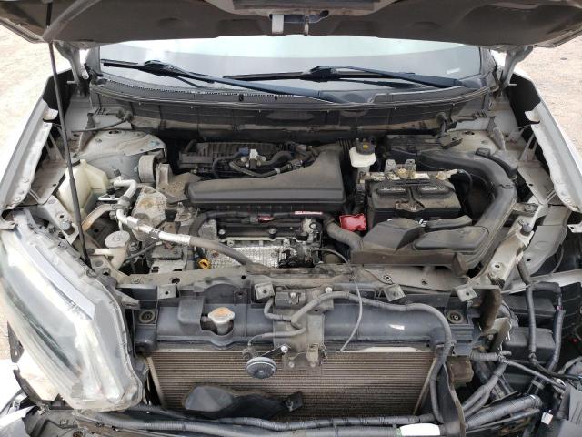 5N1AT2MV4EC840474 - 2014 NISSAN ROGUE S SILVER photo 12