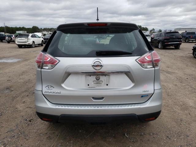 5N1AT2MV4EC840474 - 2014 NISSAN ROGUE S SILVER photo 6