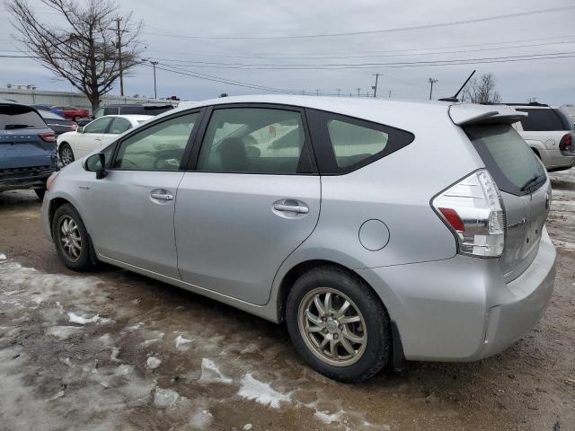 JTDZN3EU3E3295817 - 2014 TOYOTA PRIUS V SILVER photo 2