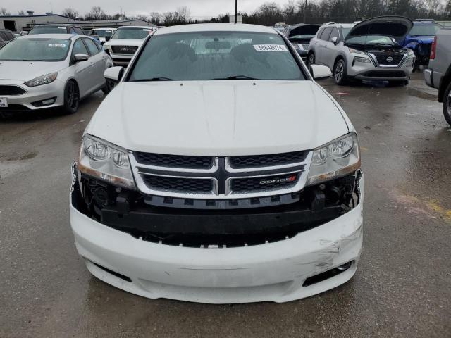 1C3CDZCB8DN621955 - 2013 DODGE AVENGER SXT WHITE photo 5