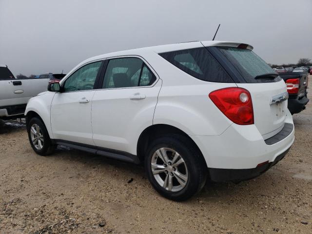 2GNALBEK5D1224741 - 2013 CHEVROLET EQUINOX LS WHITE photo 2