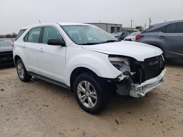 2GNALBEK5D1224741 - 2013 CHEVROLET EQUINOX LS WHITE photo 4