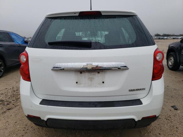 2GNALBEK5D1224741 - 2013 CHEVROLET EQUINOX LS WHITE photo 6