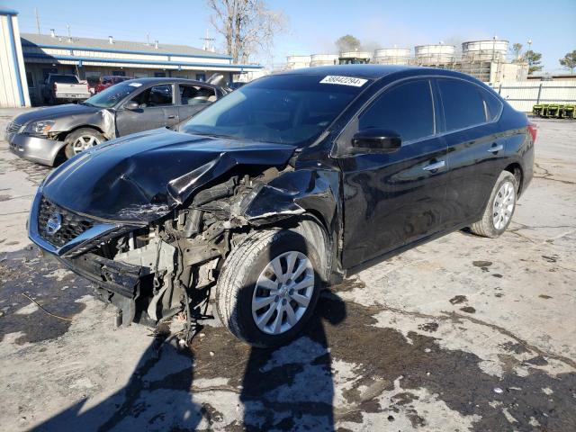 3N1AB7AP4KY263994 - 2019 NISSAN SENTRA S BLACK photo 1