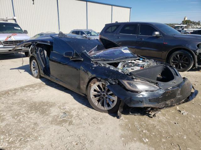5YJSA1E23JF248932 - 2018 TESLA MODEL S Սև լուսանկար 4
