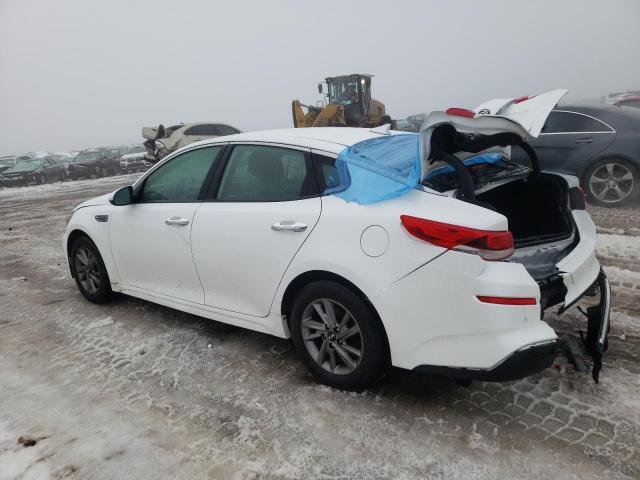 5XXGT4L31LG383839 - 2020 KIA OPTIMA LX WHITE photo 2