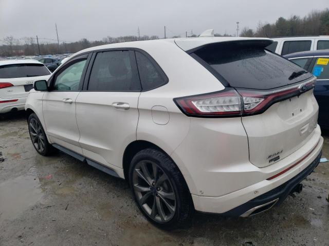 2FMPK4AP0HBC10695 - 2017 FORD EDGE SPORT WHITE photo 2