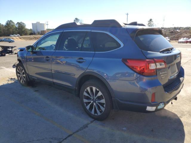 4S4BSENC3G3235712 - 2016 SUBARU OUTBACK 3.6R LIMITED BLUE photo 2