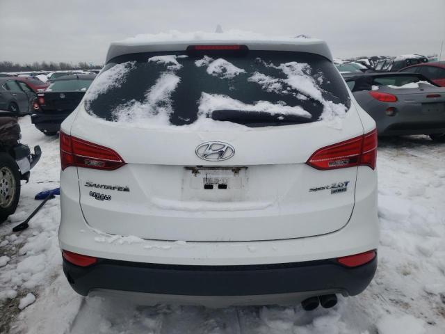 5XYZW4LA9FG245951 - 2015 HYUNDAI SANTA FE S WHITE photo 6