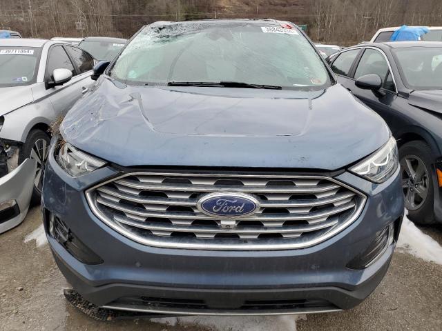 2FMPK4K98KBC07132 - 2019 FORD EDGE TITANIUM BLUE photo 5