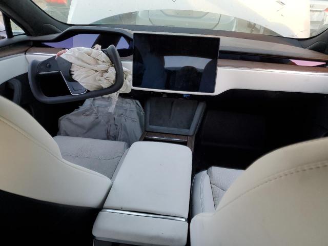 5YJSA1E51NF475505 - 2022 TESLA MODEL S WHITE photo 8