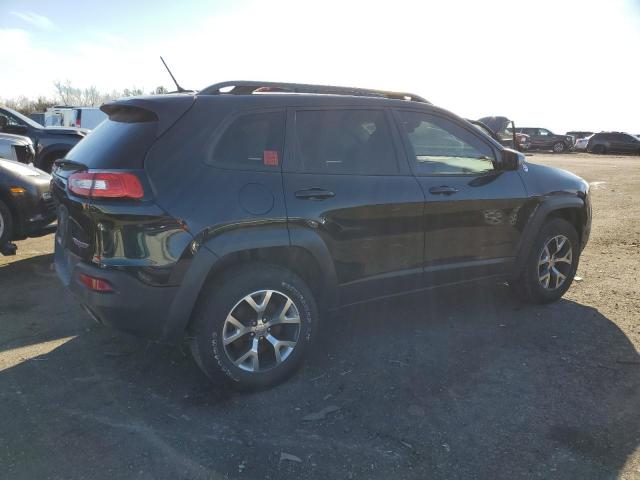 1C4PJMBS3EW201672 - 2014 JEEP CHEROKEE TRAILHAWK BLACK photo 3