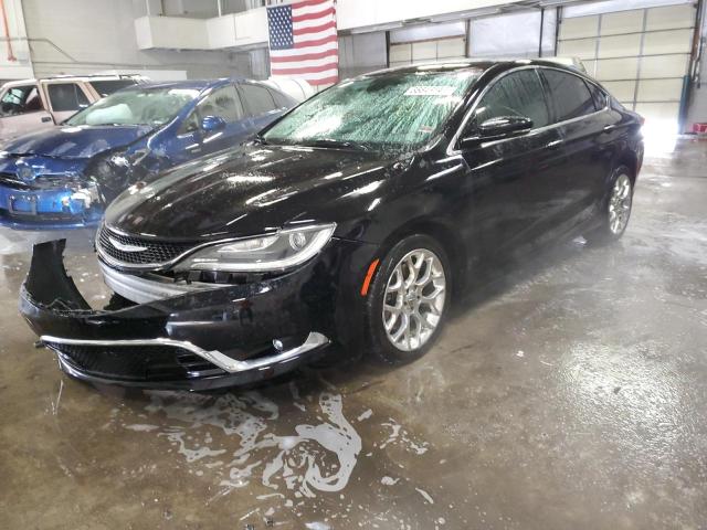 1C3CCCEG1FN665128 - 2015 CHRYSLER 200 C BLACK photo 1