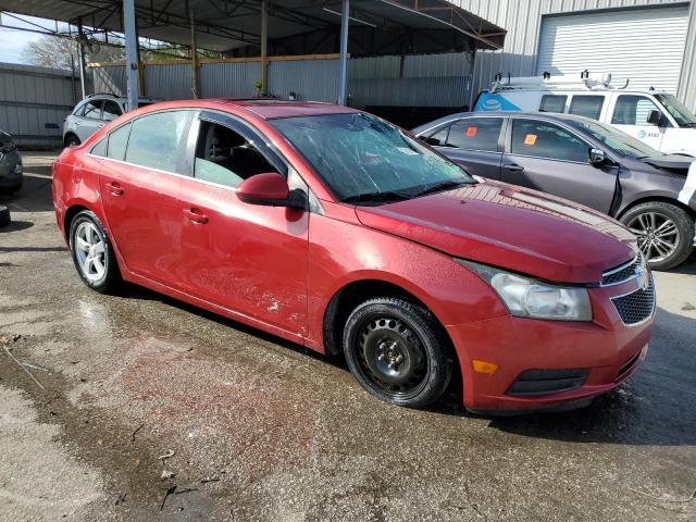 1G1PC5SB6D7213963 - 2013 CHEVROLET CRUZE LT MAROON photo 4