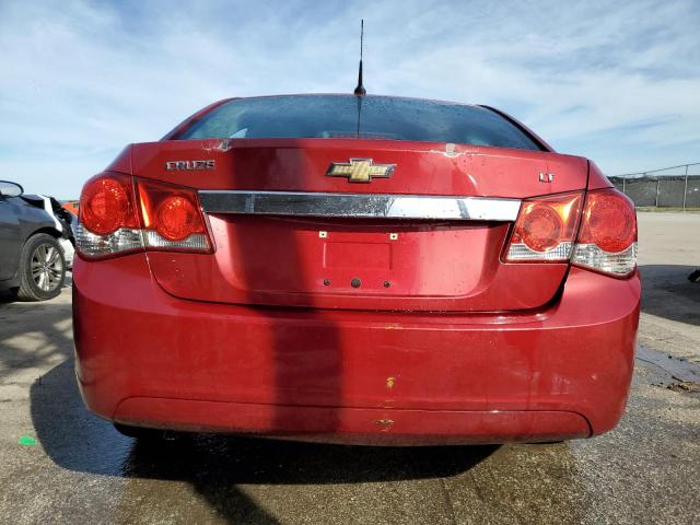 1G1PC5SB6D7213963 - 2013 CHEVROLET CRUZE LT MAROON photo 6