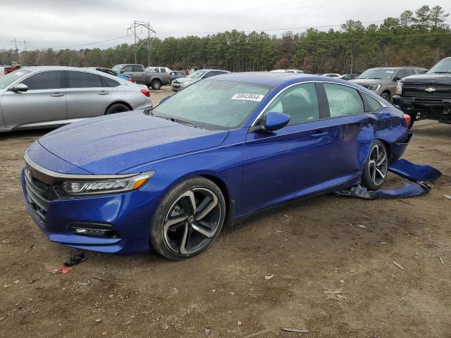 1HGCV2F3XLA022549 - 2020 HONDA ACCORD SPORT BLUE photo 1