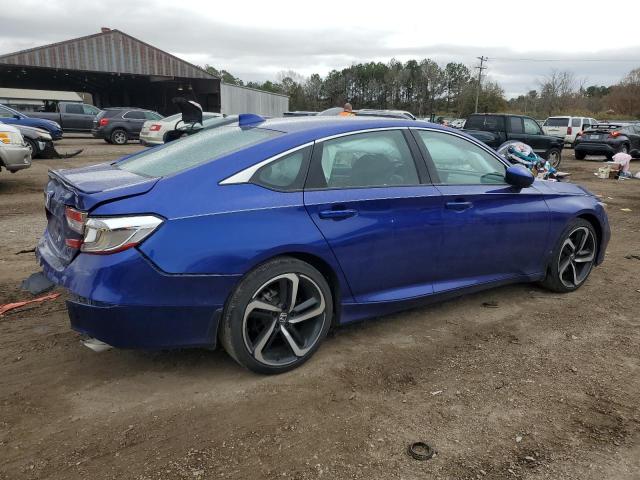 1HGCV2F3XLA022549 - 2020 HONDA ACCORD SPORT BLUE photo 3