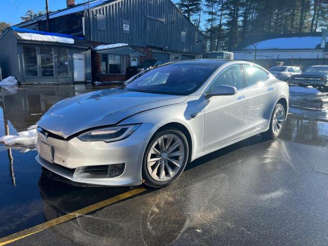 5YJSA1E28HF210641 - 2017 TESLA MODEL S SILVER photo 1