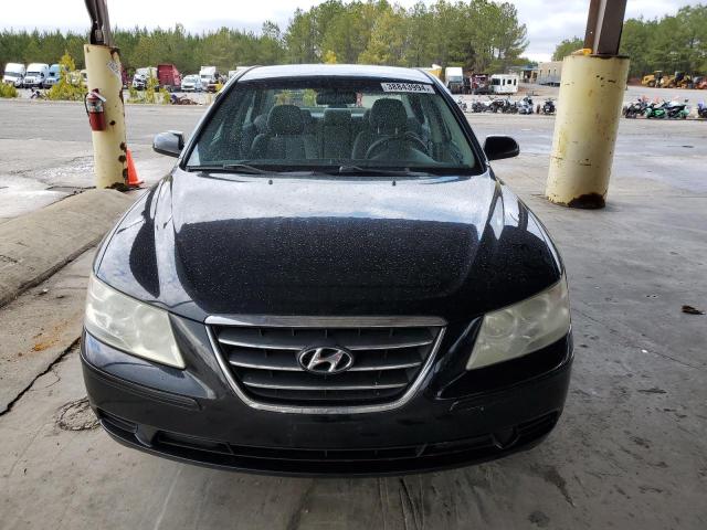 5NPET46C89H551783 - 2009 HYUNDAI SONATA GLS BLACK photo 5