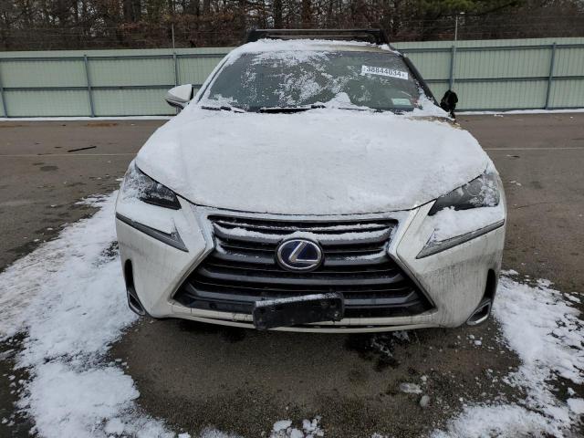 JTJBJRBZ6H2066989 - 2017 LEXUS NX 300H WHITE photo 5