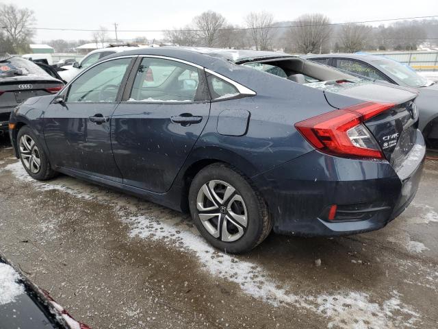 19XFC2F50GE096679 - 2016 HONDA CIVIC LX BLUE photo 2