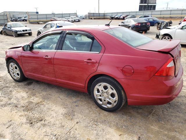 3FAHP0HA4BR266030 - 2011 FORD FUSION SE RED photo 2