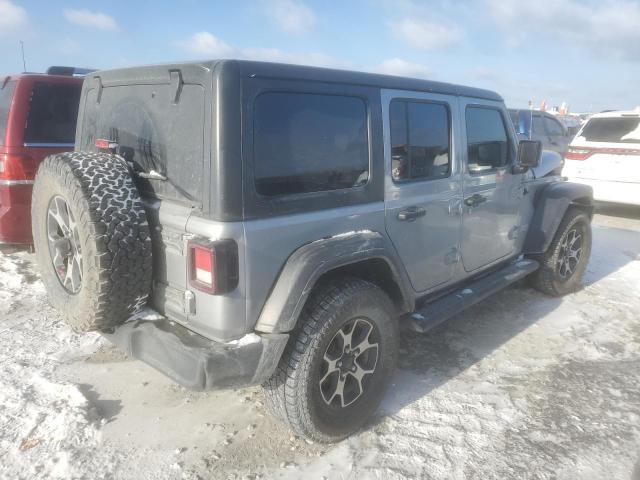 1C4HJXDN3JW332141 - 2018 JEEP WRANGLER U SPORT GRAY photo 3