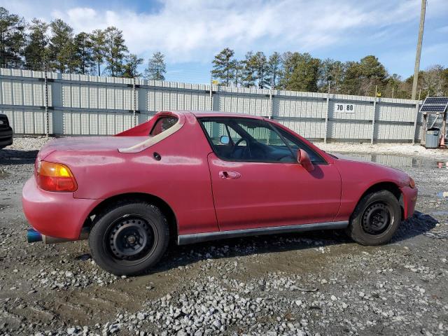 JHMEG2172VS000715 - 1997 HONDA CIVIC DEL SOL RED photo 3