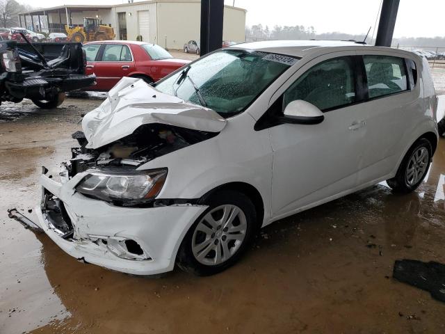 1G1JG6SH7H4164431 - 2017 CHEVROLET SONIC WHITE photo 1