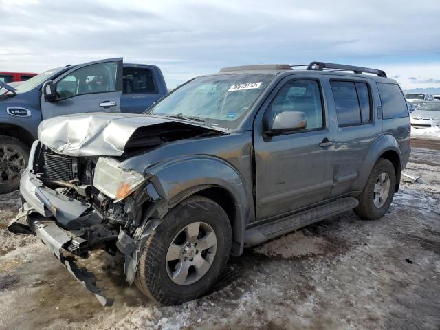 5N1AR18W47C630732 - 2007 NISSAN PATHFINDER LE GRAY photo 1